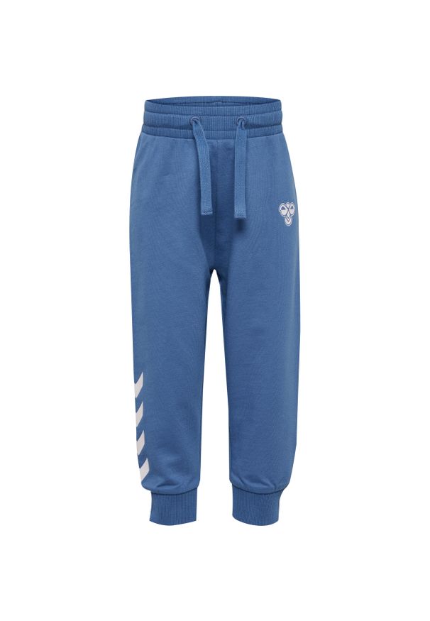 Spodnie dziecięce Hummel Mini Reg Logo. Kolor: niebieski