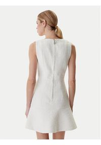 Guess Sukienka koktajlowa W6RK28 WJ632 Écru Regular Fit. Materiał: syntetyk. Styl: wizytowy #3