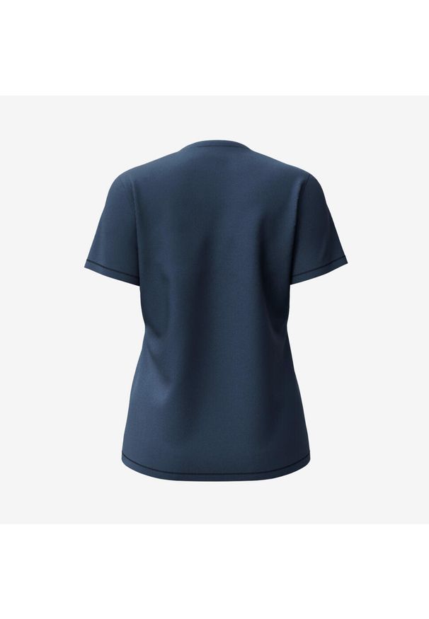 Head - CLUB BASIC T-Shirt Women. Kolor: niebieski. Materiał: bawełna, poliester