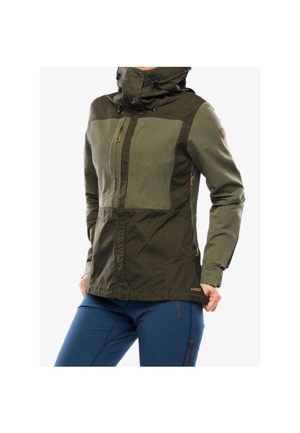 Fjällräven - Kurtka trekkingowa damska Fjallraven Keb Jacket. Kolor: zielony. Sport: turystyka piesza