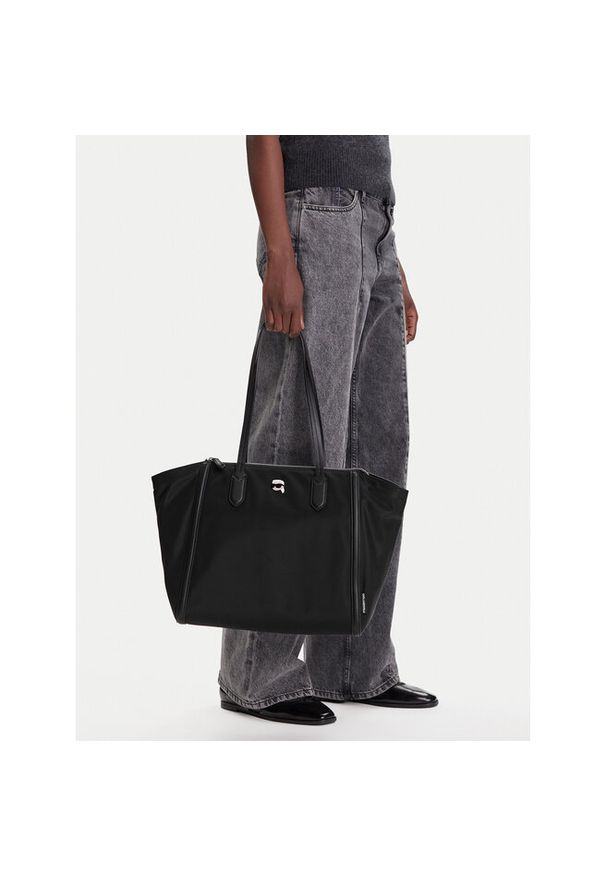 Karl Lagerfeld - Torebka KARL LAGERFELD. Kolor: czarny