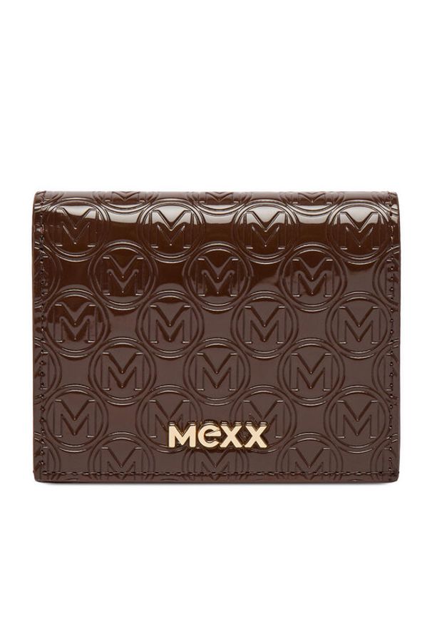 MEXX Portfel CEO-MEXX-W1-004-AW26 Brązowy ciemny. Kolor: brązowy. Materiał: skóra