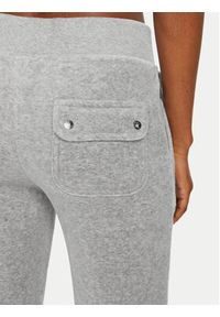 Juicy Couture Spodnie dresowe Layla JCSEBJ001 Szary Flared Leg. Kolor: szary. Materiał: syntetyk