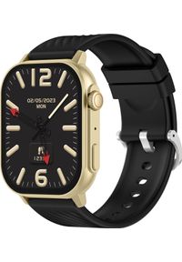 Smartwatch Gravity GT15-6 Czarny. Rodzaj zegarka: smartwatch. Kolor: czarny
