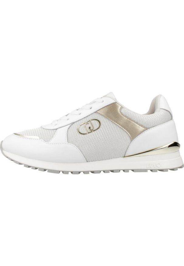 Liu Jo - Kapcie LIU-JO MAXI WONDER LOW 01 Biały. Kolor: biały. Materiał: syntetyk, tkanina. Styl: sportowy