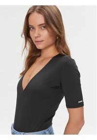 Guess Body Chia V3BP23 KC450 Czarny Slim Fit. Kolor: czarny. Materiał: syntetyk #4