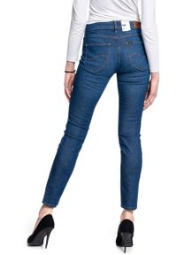 Lee - LEE ELLY DAMSKIE SPODNIE JEANSOWE DARK GARNER L305DJUV #10