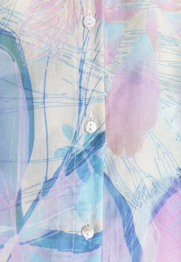 Renee - Niebieska Nietoperzowa Koszula z Bawełną o Fasonie Oversize Celista. Okazja: na co dzień. Kolor: niebieski. Materiał: bawełna. Styl: casual, elegancki