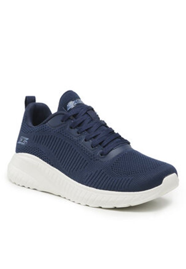 skechers - Skechers Sneakersy Face Off 117209/NVY Granatowy. Kolor: niebieski. Materiał: materiał