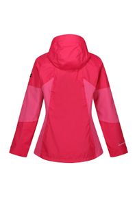 Regatta - Kurtka Wodoodporna Damska Rozciągliwa Highton V. Kolor: różowy. Sport: turystyka piesza #2