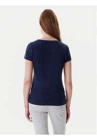 Mustang T-Shirt Beverly 1016517 Granatowy Slim Fit. Kolor: niebieski. Materiał: bawełna #7