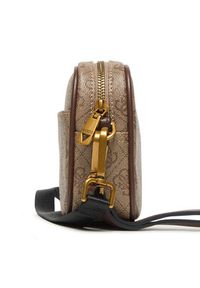 Guess Saszetka Vezzola Smart Accessories PMEVZL P3145 Beżowy. Kolor: beżowy. Materiał: skóra #2