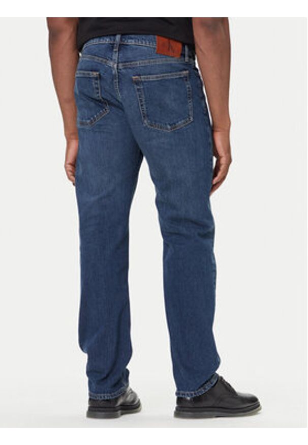 Calvin Klein Jeans Jeansy LV04LB782G Niebieski Straight Fit. Kolor: niebieski