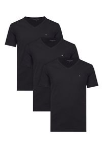 TOMMY HILFIGER - Tommy Hilfiger Komplet t-shirtów UM0UM03637 Czarny Regular Fit. Kolor: czarny. Materiał: bawełna #1