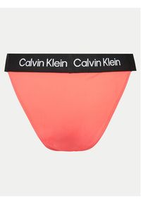 Calvin Klein Swimwear Dół od bikini KW0KW02351 Różowy. Kolor: różowy. Materiał: syntetyk #5