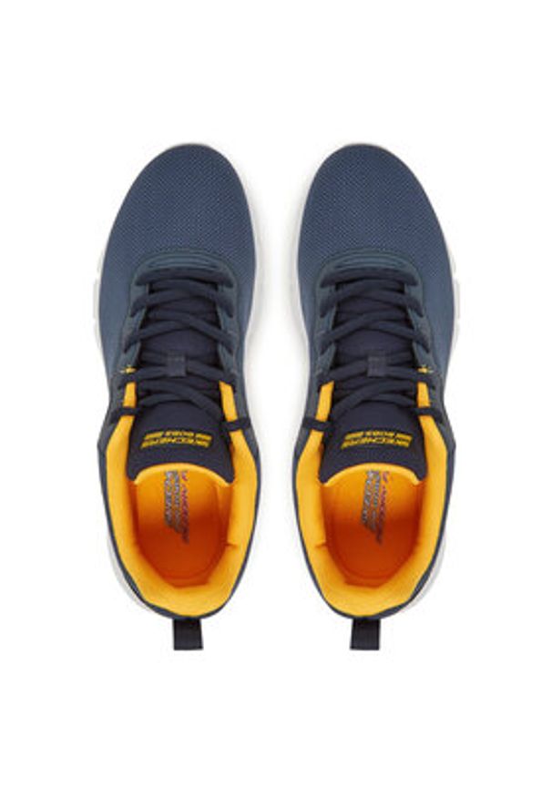 skechers - Skechers Sneakersy Bobs B Flex-Icy Edge 118109/NVY Granatowy. Kolor: niebieski. Materiał: materiał