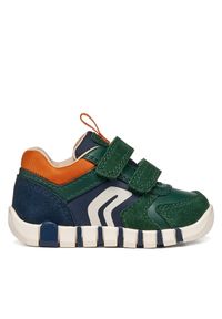 Sneakersy Geox. Kolor: zielony #1