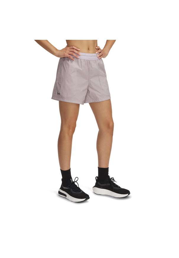 Spodenki damskie Under Armour Rival Woven. Kolor: szary. Sport: fitness