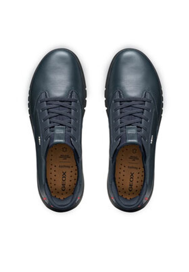 Geox Sneakersy U Aerantis Plus U56MUA 00085 C4002 Granatowy. Kolor: niebieski. Materiał: skóra