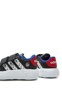 Adidas - adidas Sneakersy Marvel's Spider-Man Grand Court JS0743 Czarny. Kolor: czarny. Materiał: skóra. Wzór: motyw z bajki #5