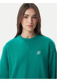TOMMY HILFIGER - Tommy Hilfiger Bluza Logo Embroidery WW0WW48724 Zielony Regular Fit. Kolor: zielony. Materiał: bawełna #5