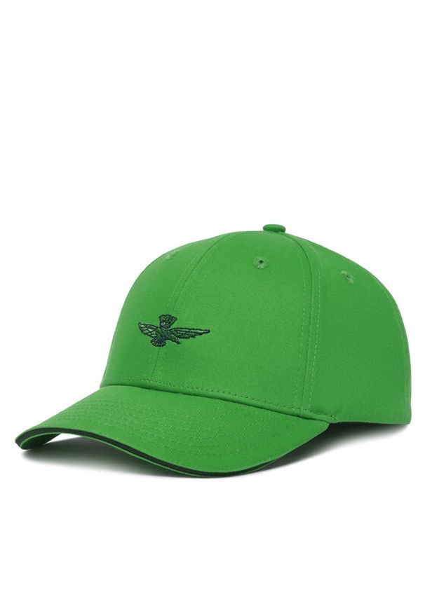 Aeronautica Militare Czapka z daszkiem 251HA1212CT3299 Zielony. Kolor: zielony. Materiał: bawełna