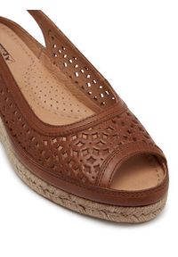 Pikolinos Espadryle W4A-1828 Brązowy. Kolor: brązowy. Materiał: skóra
