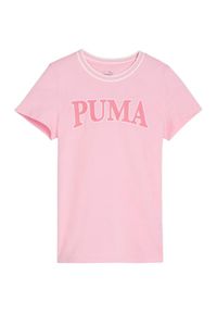 Puma - T-shirt Dziecięca Squad. Kolor: różowy