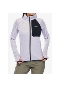 columbia - Bluza rozpinana damska Columbia Triple Canyon Grid Fleece Full Zip. Kolor: fioletowy. Sport: turystyka piesza