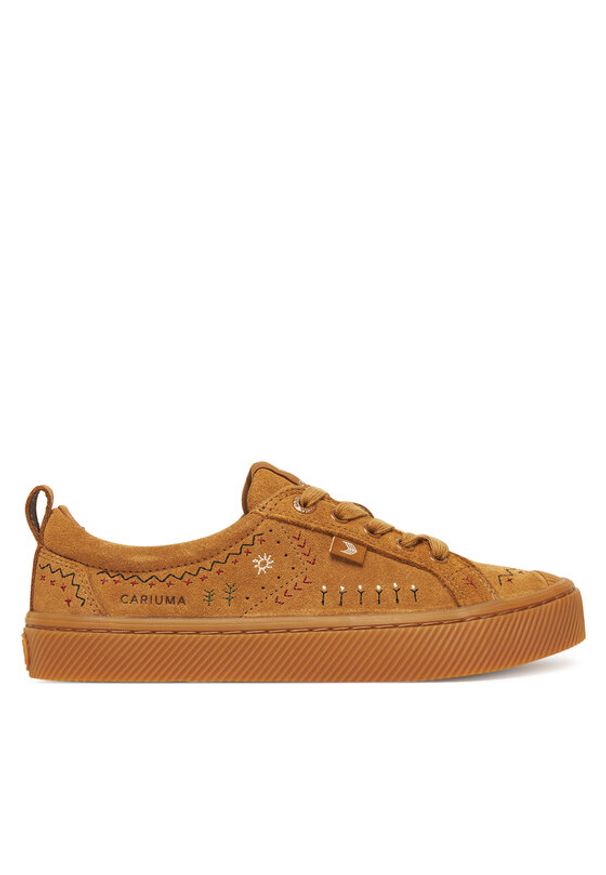 CARIUMA - Cariuma Trampki Oca 100102O40W080 Brązowy. Kolor: brązowy. Materiał: skóra, zamsz