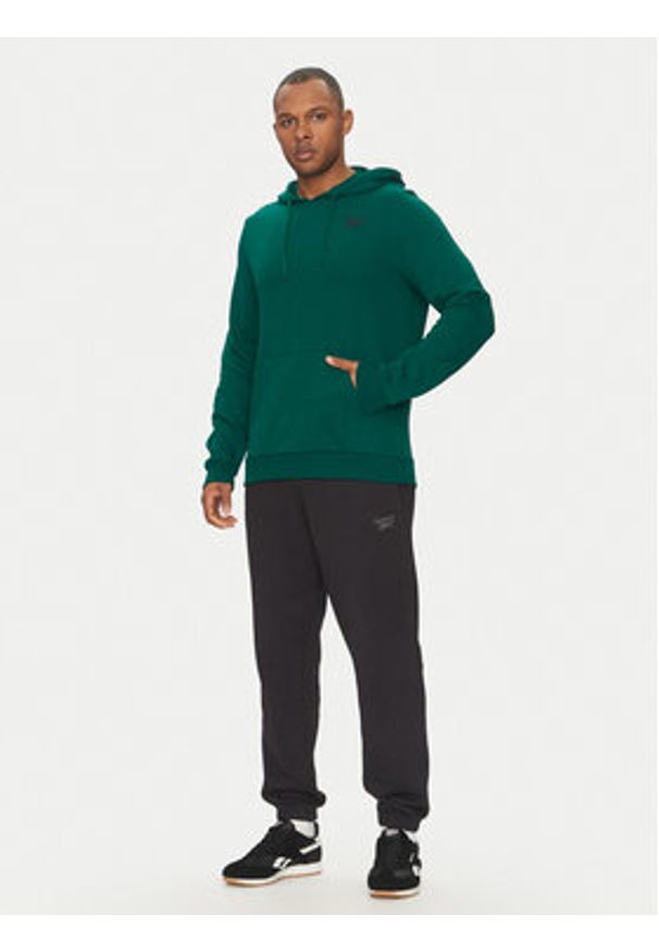 Reebok Bluza 100217207 Zielony Regular Fit. Kolor: zielony. Materiał: bawełna, syntetyk