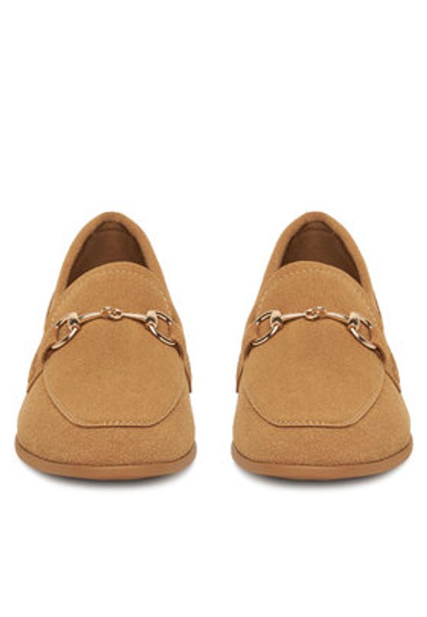 Jenny - JENNY Loafersy HY60163-9 Brązowy. Kolor: brązowy. Materiał: materiał