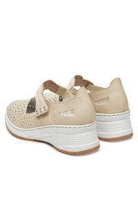 Rieker Półbuty CEO-N4382-60 Beżowy. Kolor: beżowy. Materiał: skóra #2
