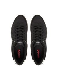 Hugo - HUGO Sneakersy Riven Tenn 50541723 Czarny. Kolor: czarny. Materiał: materiał #6