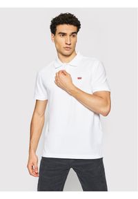 Levi's® Polo Standard Housemarked 35883-0003 Biały Regular Fit. Typ kołnierza: polo. Kolor: biały. Materiał: bawełna