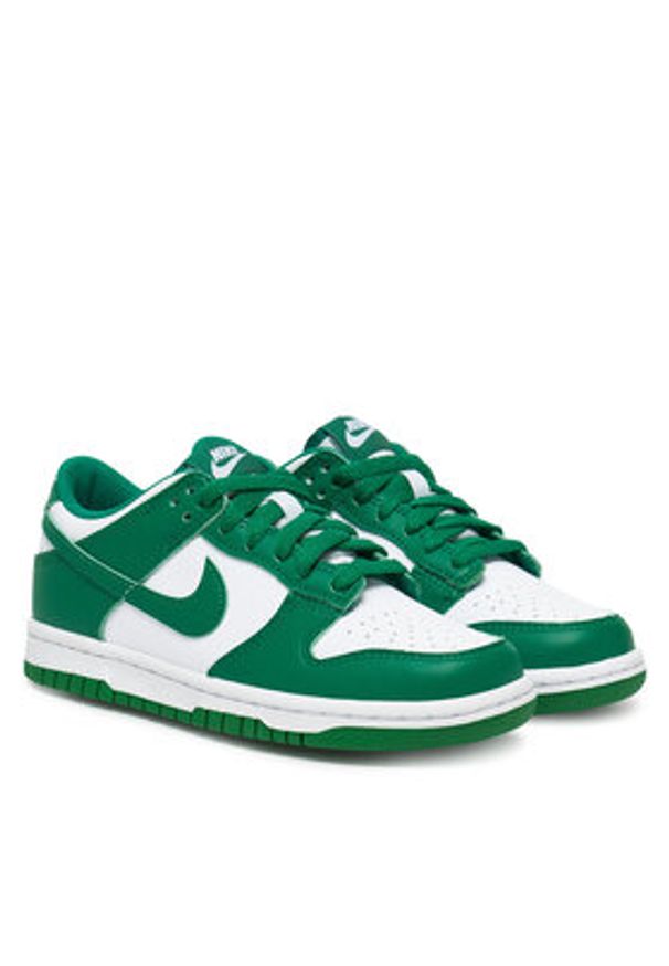 Nike Sneakersy Dunk Low (GS) FB9109 114 Zielony. Kolor: zielony. Materiał: skóra