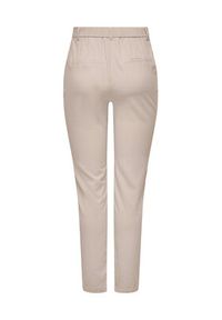 only - ONLY Spodnie materiałowe 15278713 Beżowy Regular Fit. Kolor: beżowy. Materiał: len