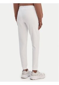 EA7 Emporio Armani Spodnie dresowe 8NTP66 TJ9RZ U0002 Biały Regular Fit. Kolor: biały. Materiał: syntetyk #2