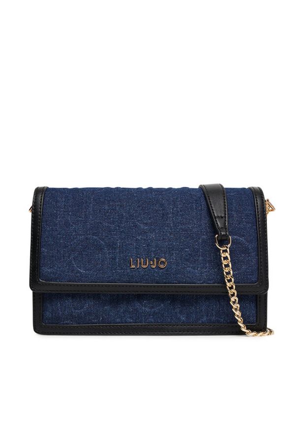 Liu Jo Torebka S Crossbody AF5158 D0001 Granatowy. Kolor: niebieski