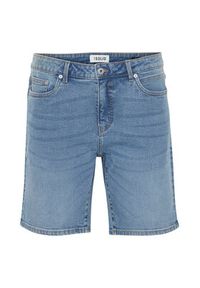 !SOLID - Solid Szorty jeansowe 21107810 Niebieski Regular Fit. Kolor: niebieski. Materiał: jeans #5