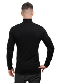 Koszulka Smartwool Classic Thermal Merino Base Layer 1/4 Zip. Kolor: czarny