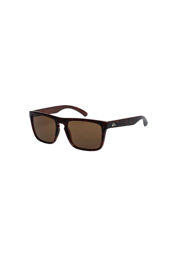 Quiksilver - Okulary przeciwsłoneczne dla Mężczyzn FERRIS Brązowy. Kolor: brązowy. Materiał: guma