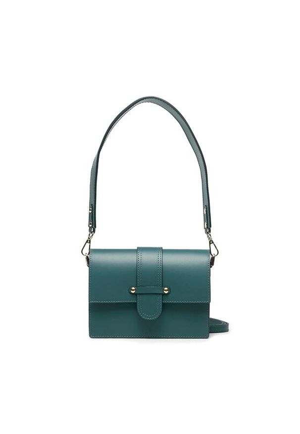 Creole Torebka K11351 Zielony. Kolor: zielony. Materiał: skórzane