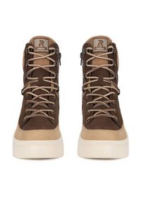 Rieker Revolution Lifestyle Trzewiki W1871-25 Brązowy. Kolor: brązowy. Materiał: skóra #5