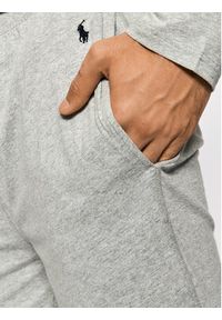 Polo Ralph Lauren Spodnie dresowe 714844763001 Szary Regular Fit. Kolor: szary. Materiał: bawełna #4