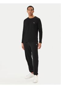 BOSS Spodnie dresowe Mix&Match 50515305 Czarny Regular Fit. Kolor: czarny. Materiał: bawełna #4