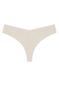 Intica - Stringi bezszwowe niewidoczne pod ubraniami Lala. Kolor: beżowy. Materiał: materiał, skóra