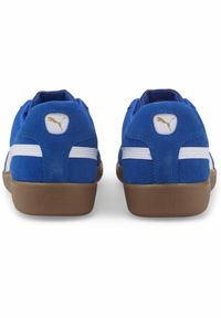 Puma - Buty PUMA do piłki ręcznej PUMA Royal White Gum Blue Beige. Zapięcie: sznurówki. Kolor: biały, beżowy, niebieski, wielokolorowy. Materiał: guma. Szerokość cholewki: normalna. Sport: turystyka piesza