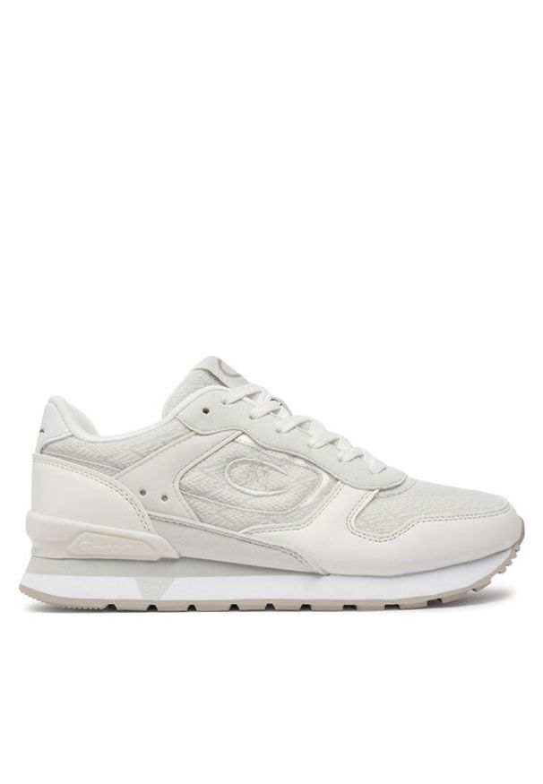 Champion Sneakersy Run 85 Net Low Cut Shoe S11676-CHA-WW001 Biały. Kolor: biały. Materiał: skóra. Sport: bieganie