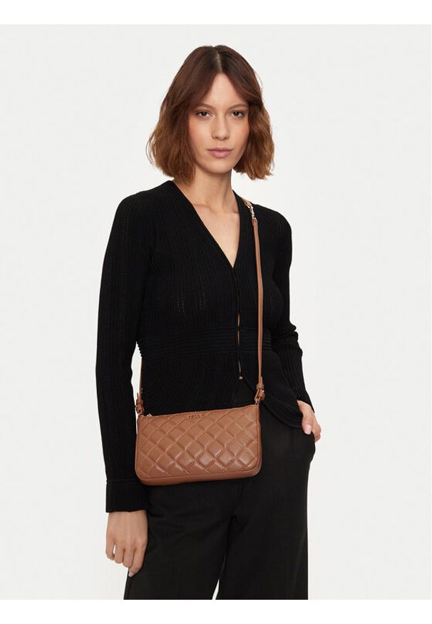 Liu Jo Torebka Ecs Minibag AF4009 E0002 Brązowy. Kolor: brązowy. Materiał: skórzane